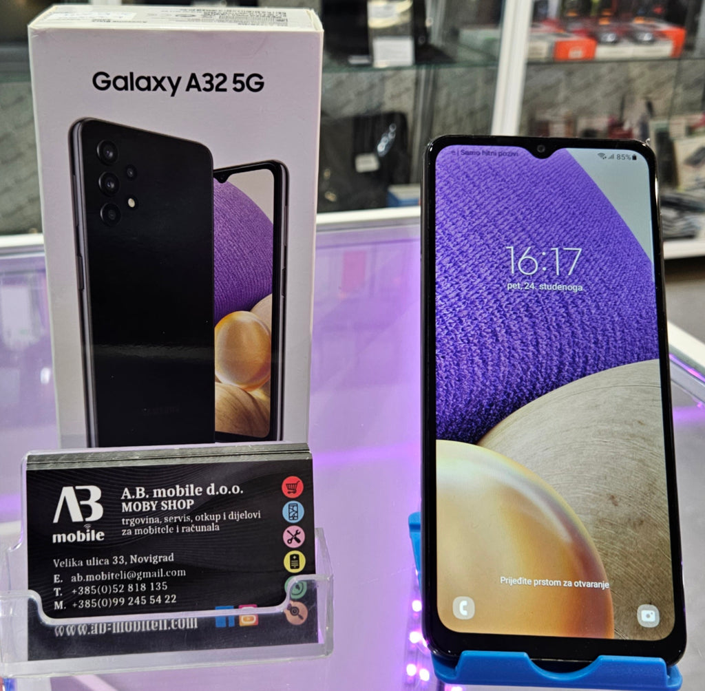 Samsung Galaxy A32 5G 64GB Awersome Black ( Rabljen )