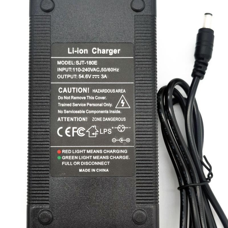 48V charger (54.6V) 3A DC 5.5mm connector