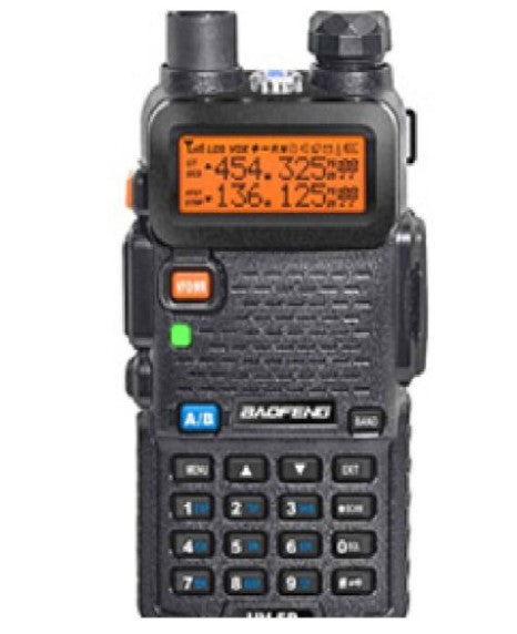 BaoFeng UV-5R Dual Band (VHF/UHF) Portable Two-Way Radio ( Novo )