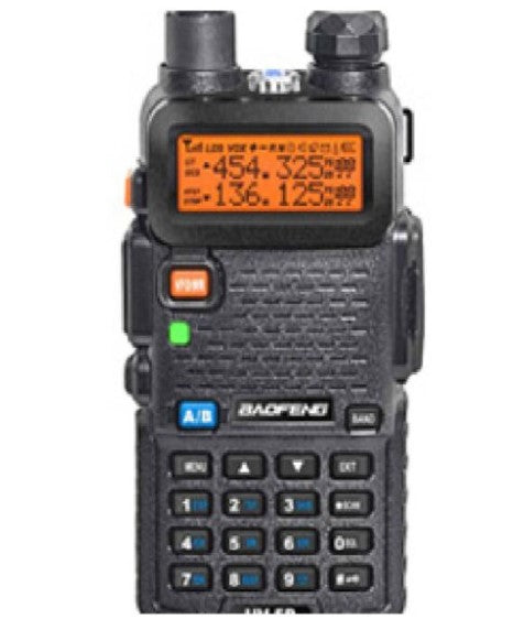 BaoFeng UV-5R Dual Band (VHF/UHF) Portable Two-Way Radio ( New )