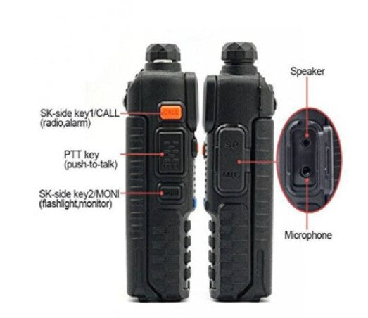 BaoFeng UV-5R Dual Band (VHF/UHF) Portable Two-Way Radio ( Novo )