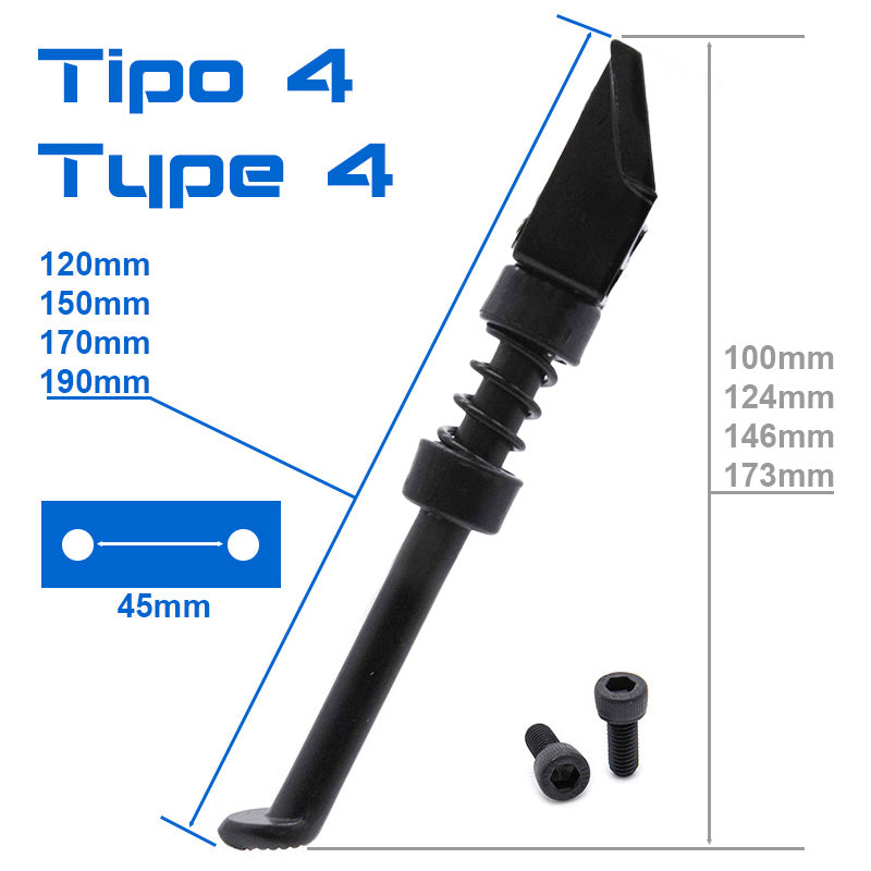 Universal footrest for E-Romobile - Type 4