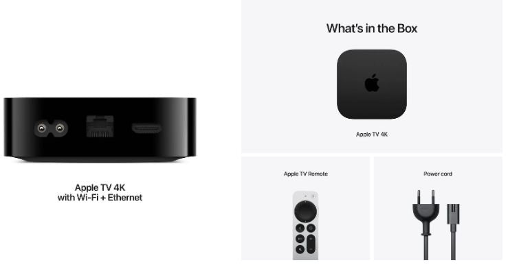 Apple TV 4K ( 3rd gen. ) 2022 128GB black