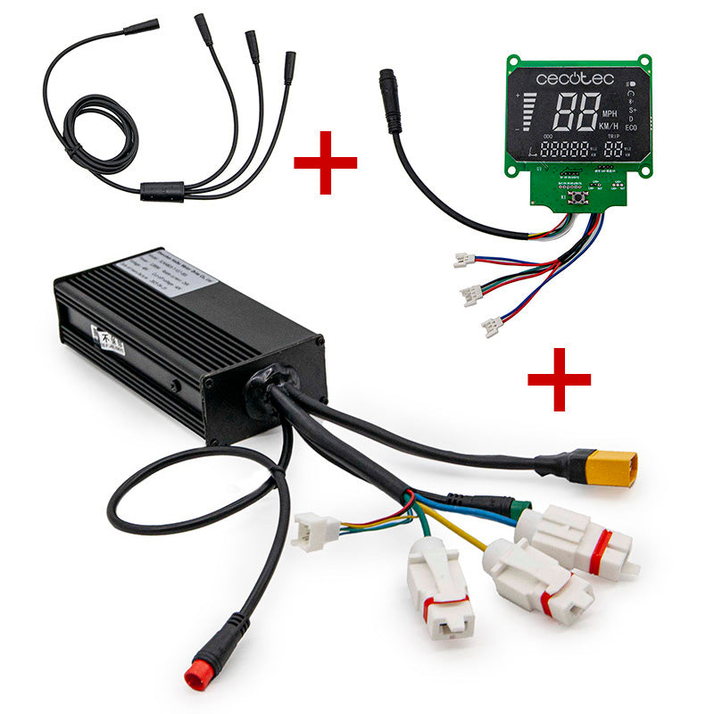 Controller kit + screen 48V 1200W for Cecotec Bongo Z (XT90 Connector)