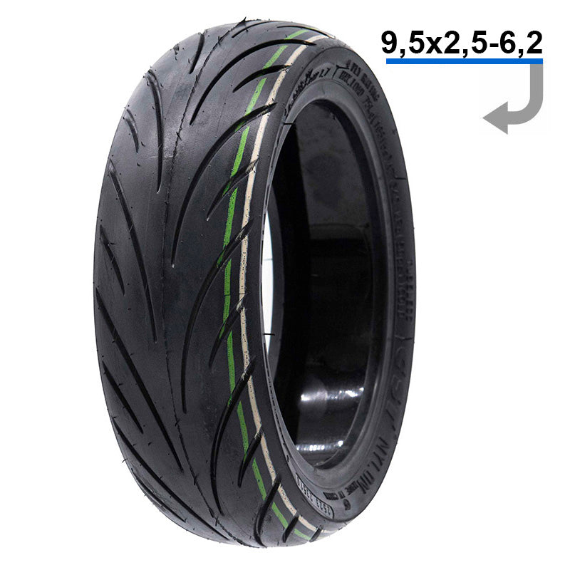 Tire 9.5×2.5-6.2 [CST] WITH ANTI-PULL GEL 