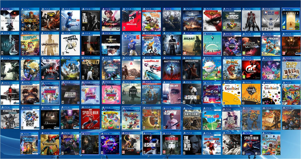 Sony Playstation 4 games