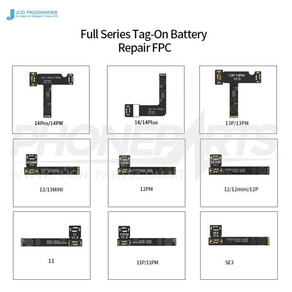 JCID POPRAVAK BATERIJE FPC IPHONE SERIJA (TAG-ON)