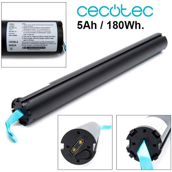 Internal battery for Cecotec 36v 5Ah / 180Wh