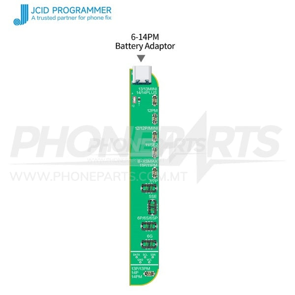 JCID READ/WRITE PANEL BATTERY FOR IPHONE 6G UP TO 2 PM (V1SE/PRO)