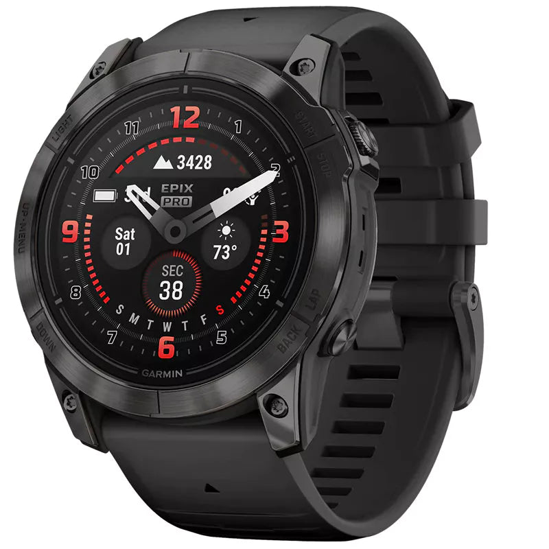 Garmin epix PRO (Gen 2) Sapphire, 51 mm, Titanium Black