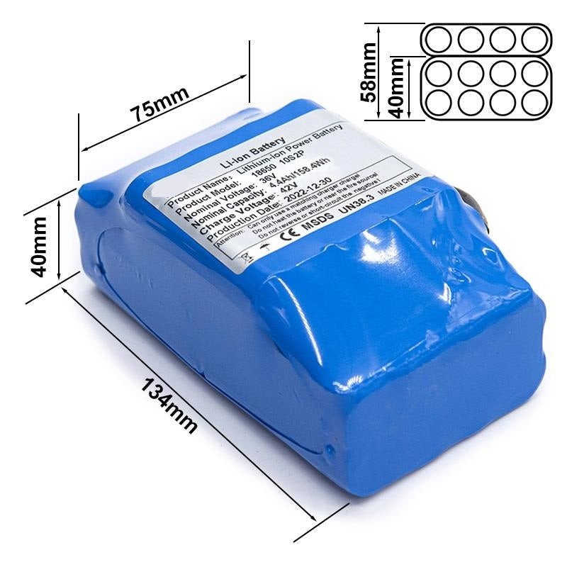 External battery for electric scooter 36V 4.4A/h