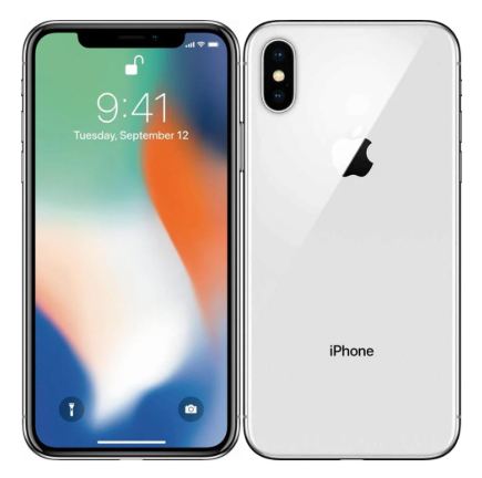 Apple iPhone X 256GB Silver ( Rabljen ) ( Nova baterija kap. 100% )