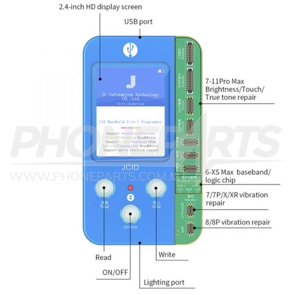 JC V1SE COMPLETE PROGRAMMER TOOL FOR IPHONE (WI-FI VERSION)