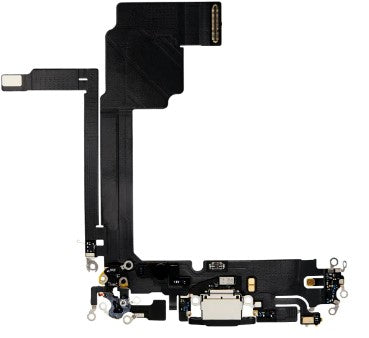 Apple iPhone 15 Pro charging connector with flat