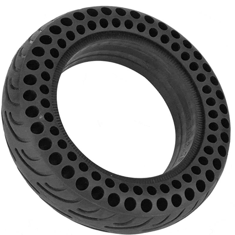 Perforated solid tire 10x2.125-6.1/B34