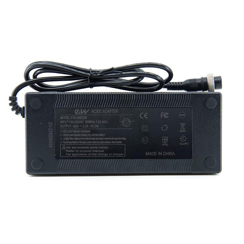 Premium 36V charger (42V output) 2A connector GX16