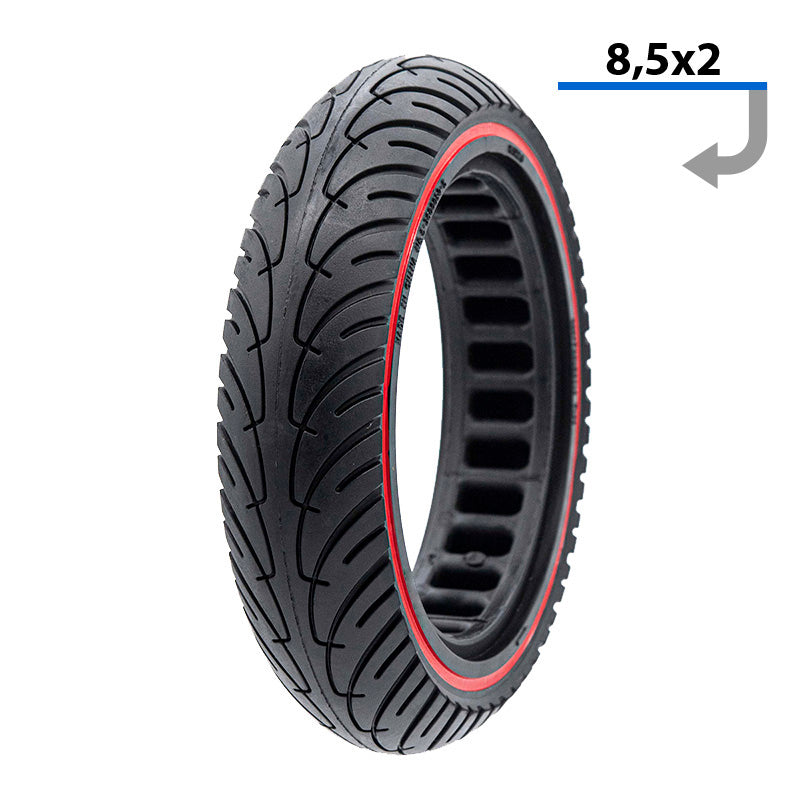 Ultralaki puni kotač 8,5×2 – crvena linija