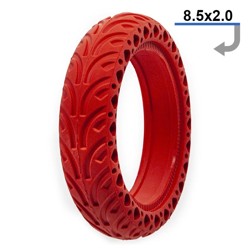 Solid tire 8.5x2-6.1/B34 V3 red