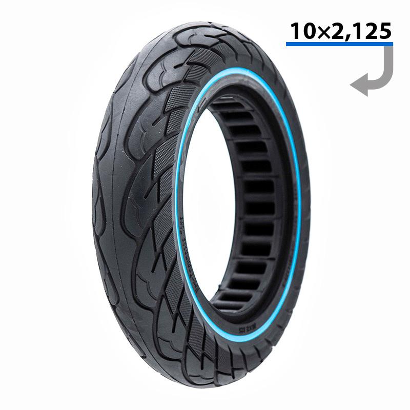 Ultra light solid tire 10x2.125-6.1/B34 - blue line