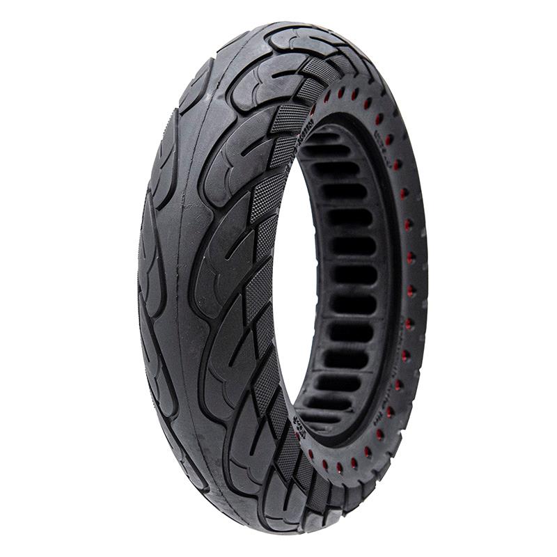 Ultra light solid tire 10x2.5-6.1/B34 - red dots