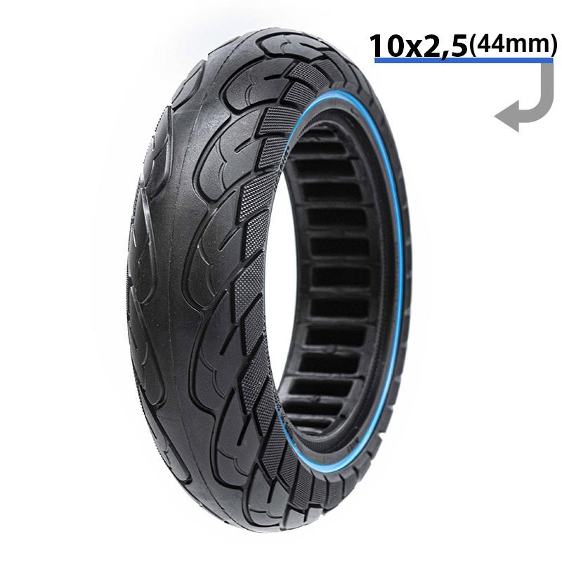 Ultra light solid tire 10x2.5-6.1/B44 - blue line