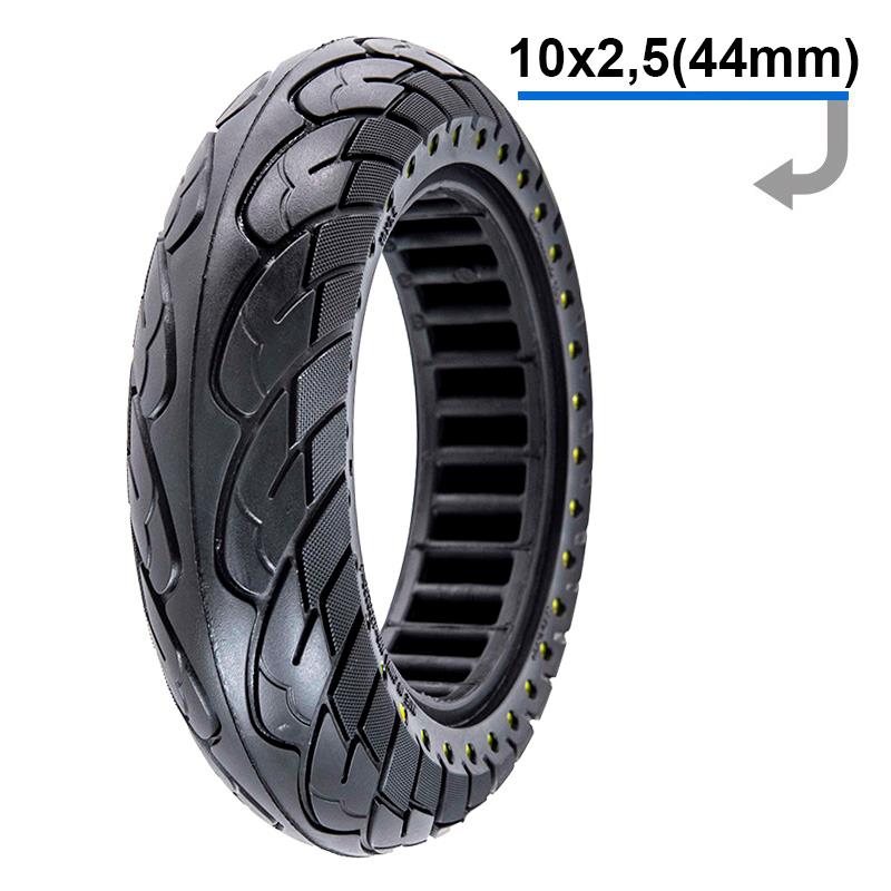 Ultra light solid tire 10x2.5-6.1/B44 - red dots