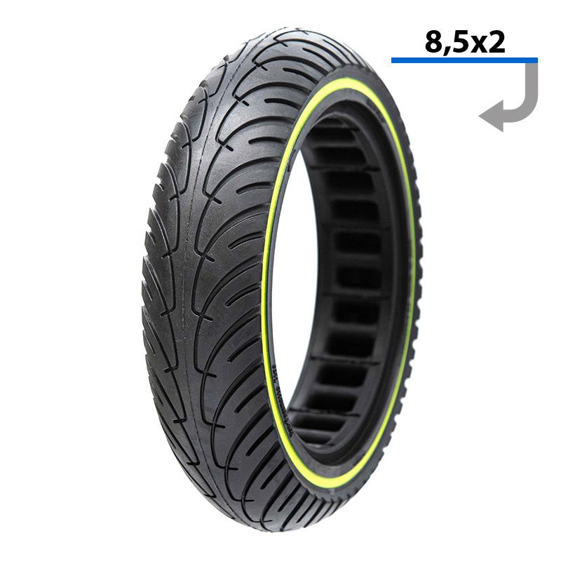 Ultra-light solid tire 8.5x2-6.1/B34 - Fluorescent