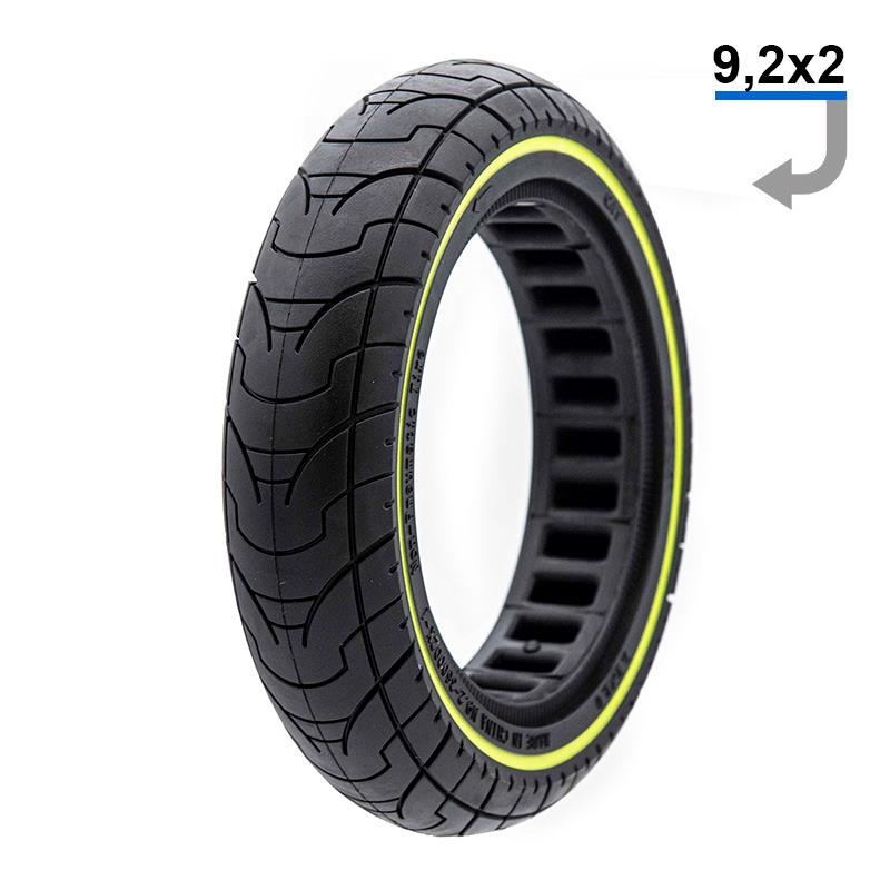 Ultra-light solid tire 9.2x2-6.1/B34-Fluorescent