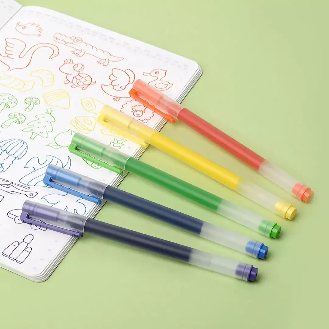 Xiaomi High-capacity Gel Pen (5) Color - Ballpoint pens