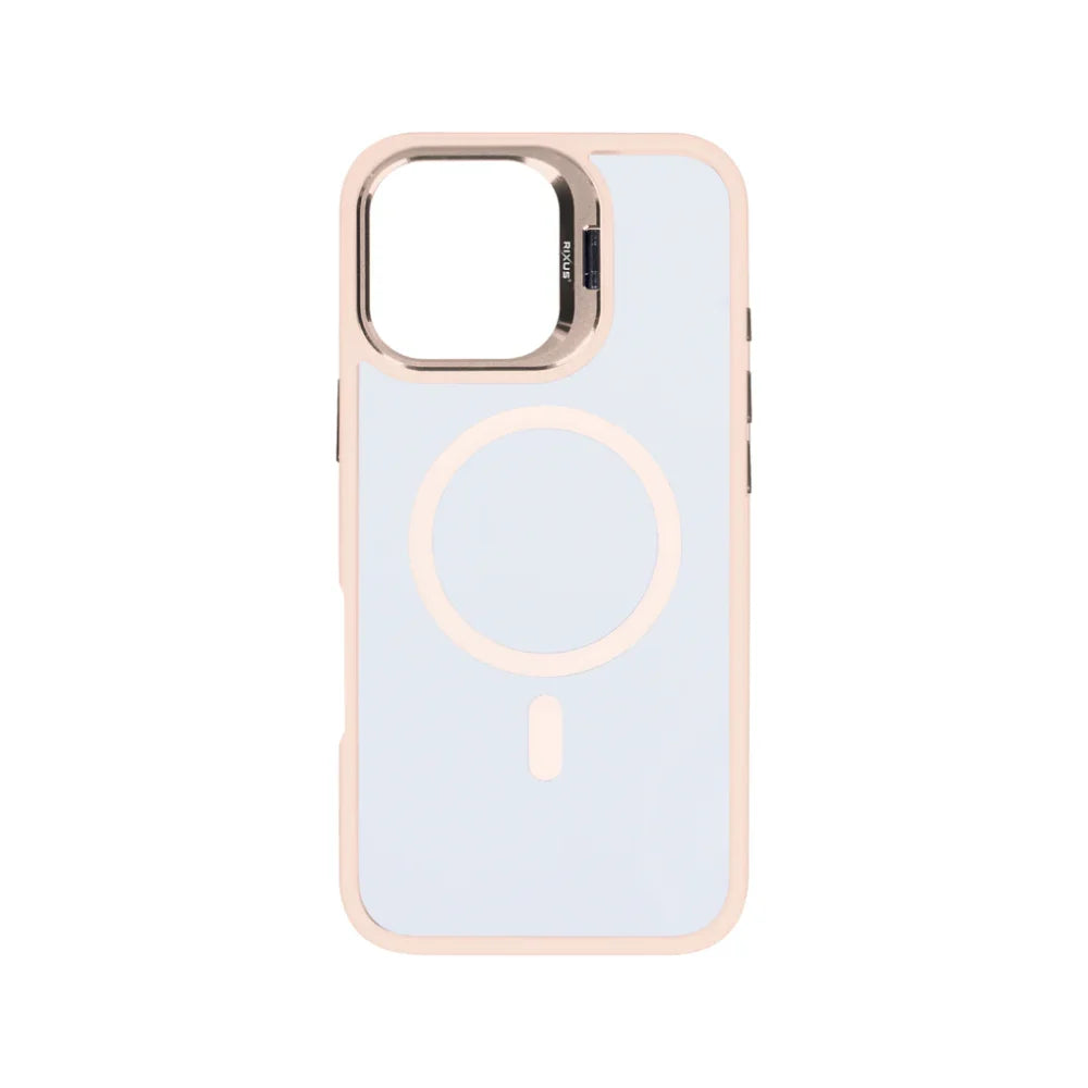 Zaštitna maskica iPhone 16 Pro Max Rixus 03 Magsafe + zaštitno staklo za kameru