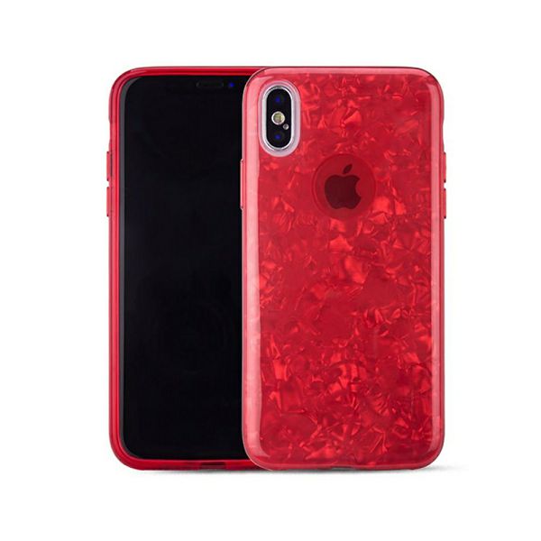 +CLASS TPU SHELL GLITTER MASK FOR HUAWEI P SMART Z RED