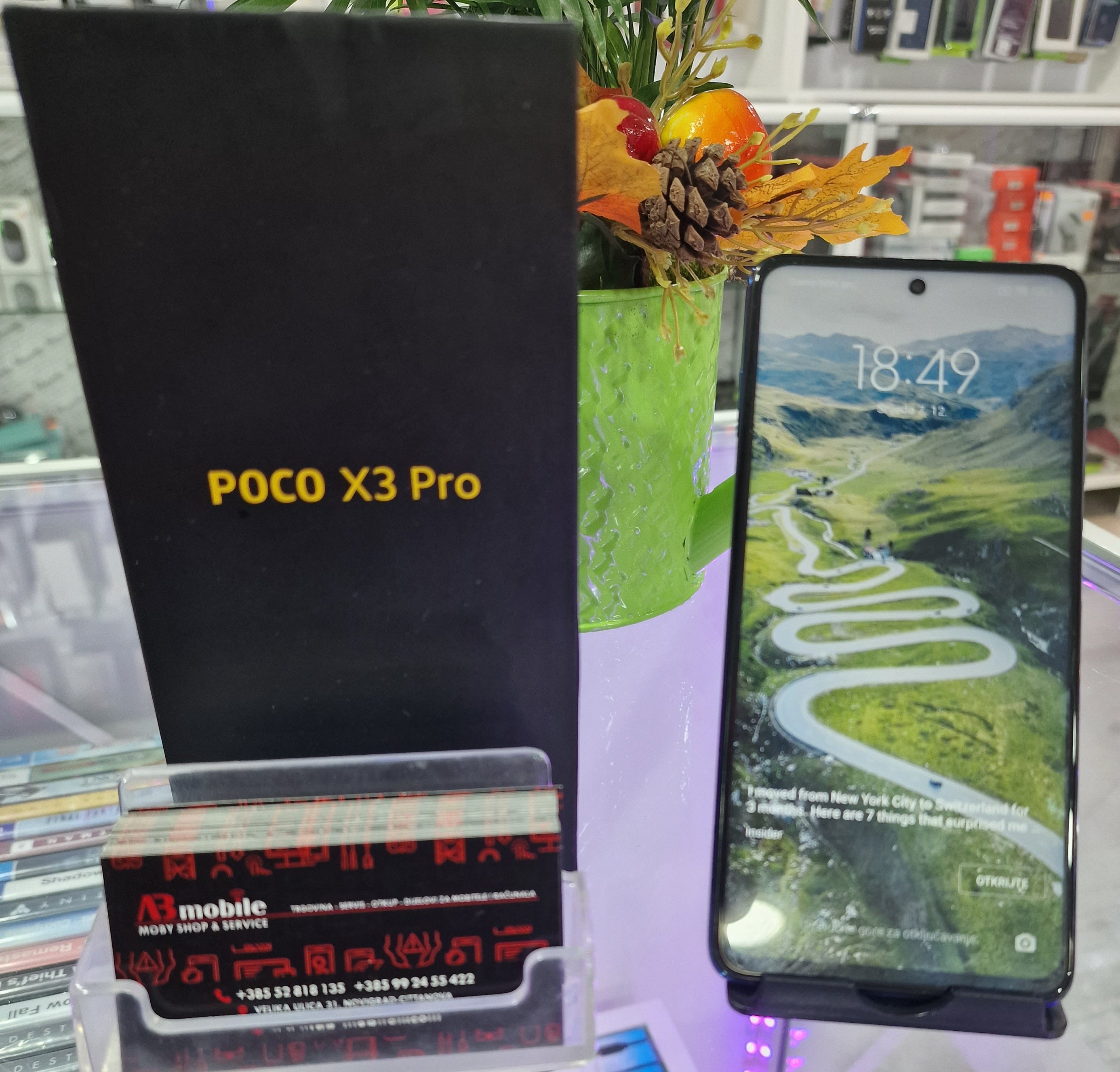 Xiaomi Poco X3 Pro Frost Blue 6/128GB ( Rabljen )