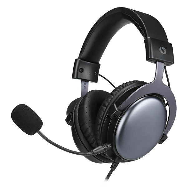 HEADPHONES HP LARGE DHE-8005 3.5 mm +2x3.5 mm BLACK