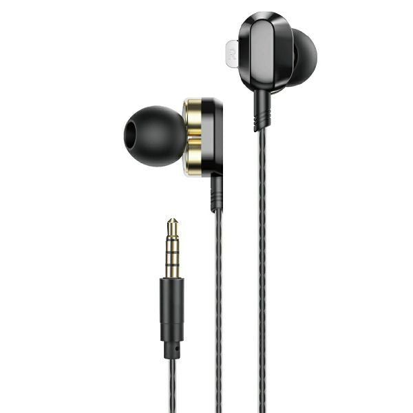 HP HANDS-FREE HEADPHONES DHE-7003 3.5 mm BLACK