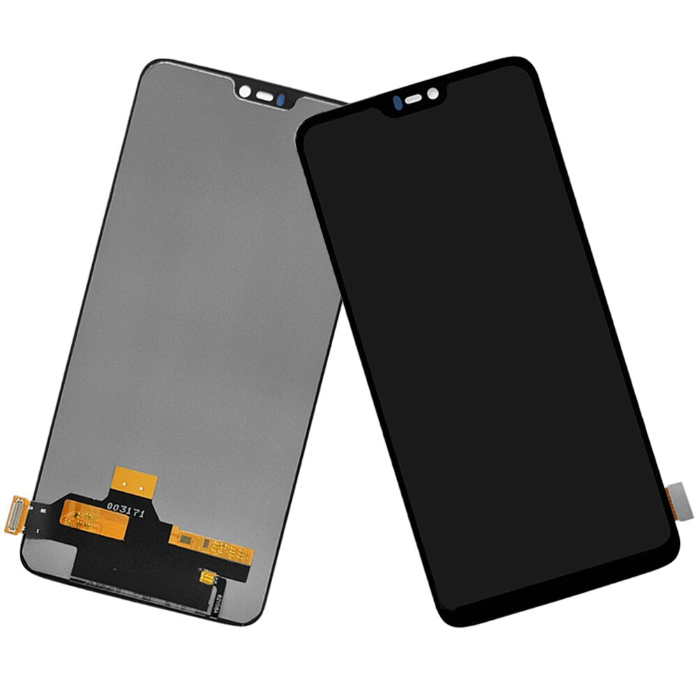 LCD+TOUCH+FRAME FOR ONE PLUS 6 ORIGINAL REMOVED BLACK