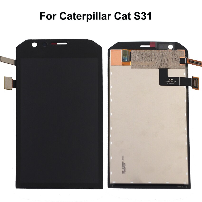 Caterpillar CAT S31 Black Original LCD+Touch+Frame