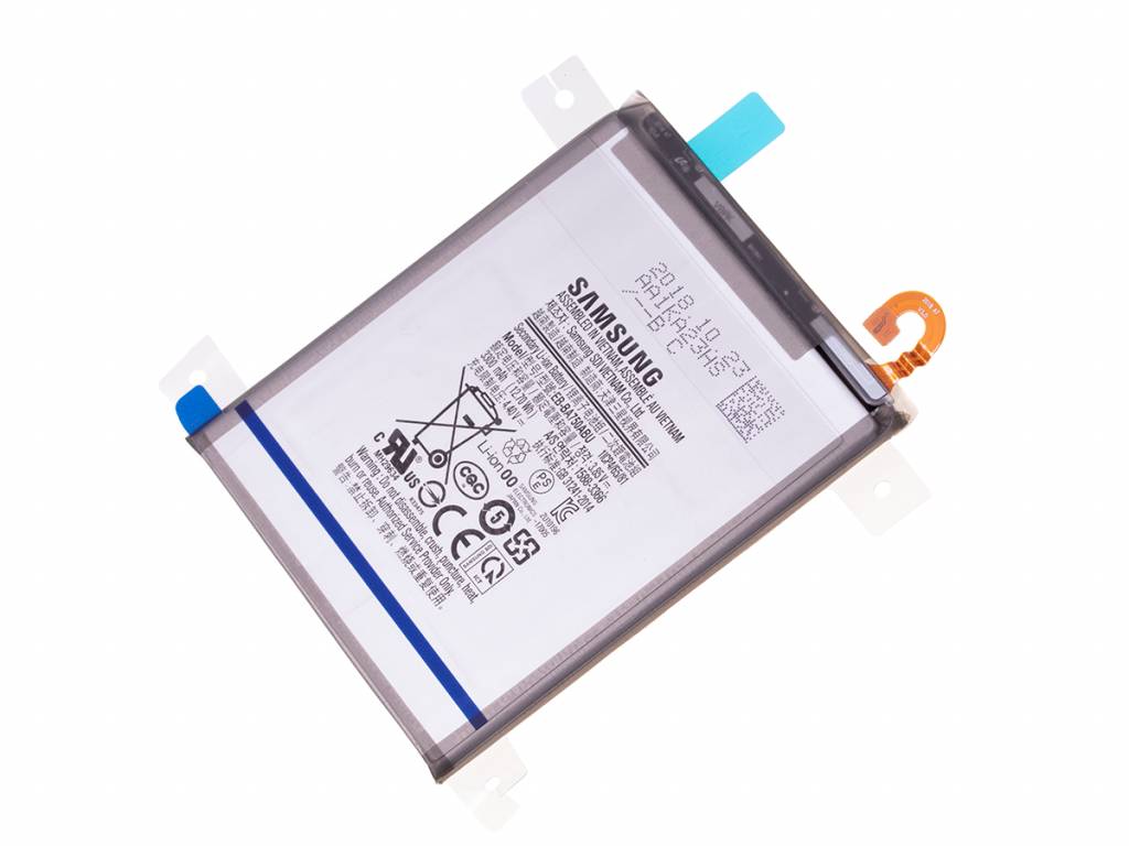 ORIGINAL BATTERY FOR SAMSUNG A7 2018, A750F, EB-BA750ABE BULK BY SAMSUNG