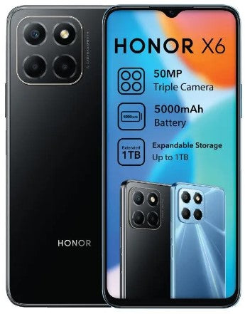 Honor X6 64GB Midnight Black