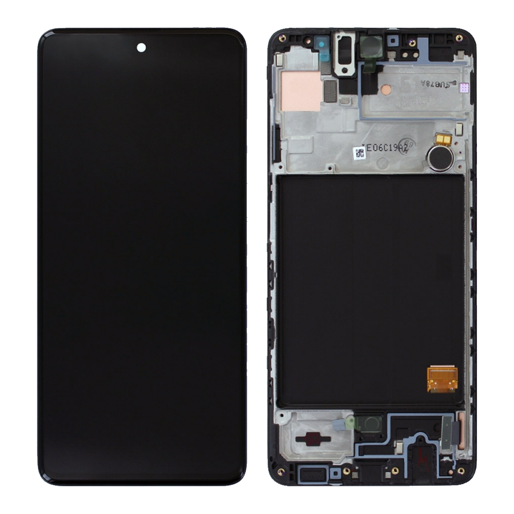 LCD+TOUCH+FRAME FOR SAMSUNG A51,A515F ORIGINAL EU BLACK