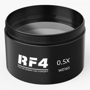 RF4 Barlow lens 0.5X WD165 (magnifier lens)