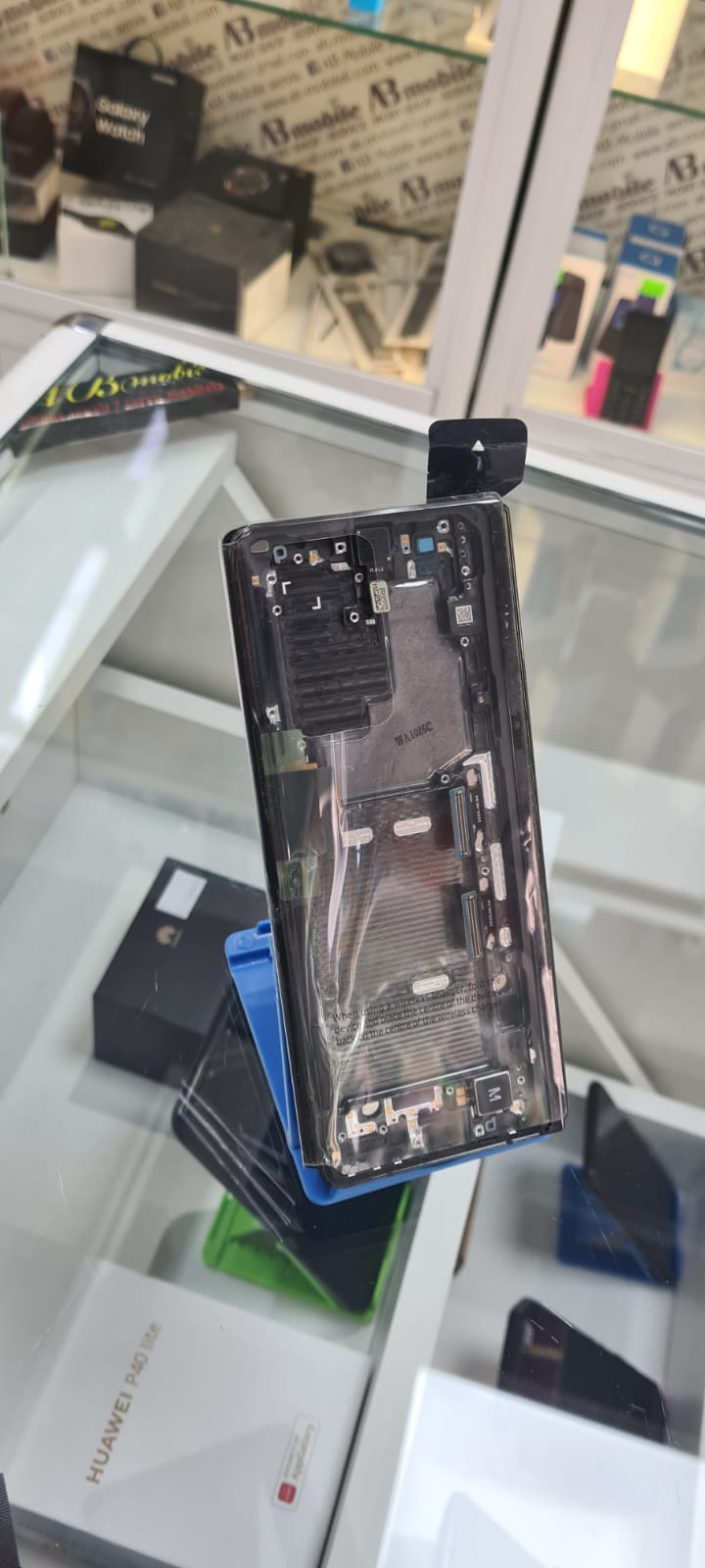 Samsung Galaxy Z Fold 2 F916B - LCD Display + Touch Screen + Frame (Mystic Black) - GH82-23968A