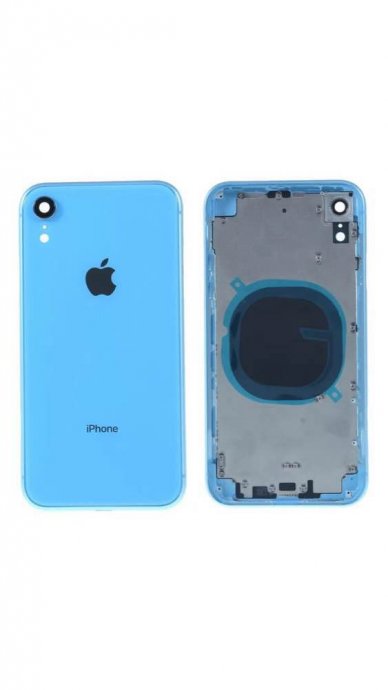 APPLE IPHONE XR COMPLETE HOUSING WITH ALL PLATES ORIGINAL (REMOVED)