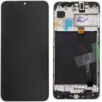 LCD Samsung M51 M515 + touch + frame Black Service Pack Original EU