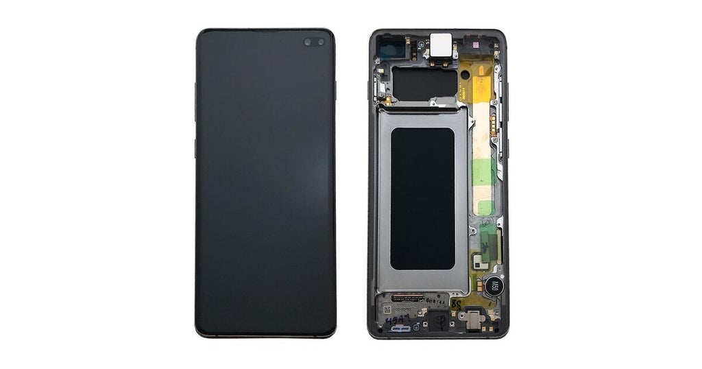 Samsung Galaxy S10 Plus LCD+Touch+Frame ORIGINAL Removed