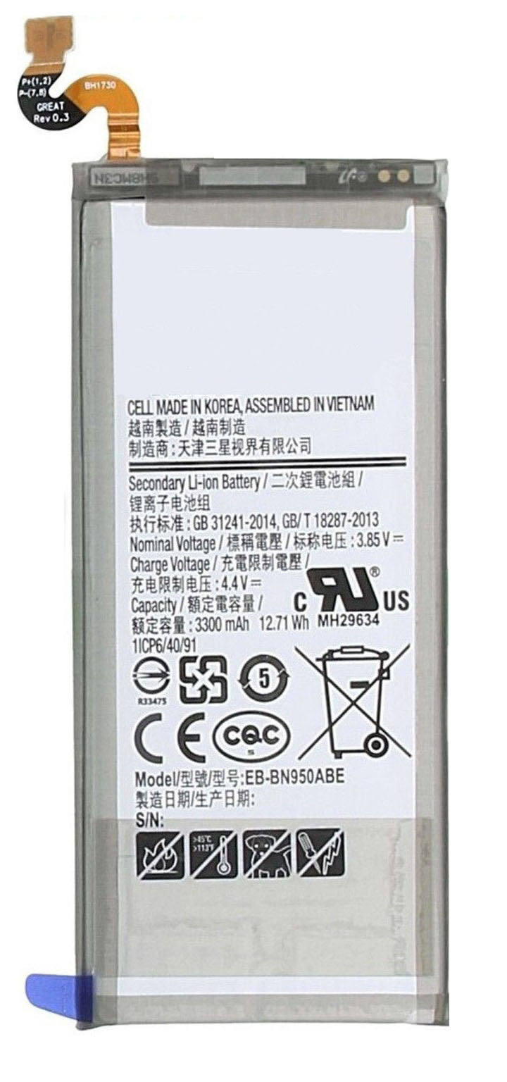 ORIGINAL BATTERY FOR SAMSUNG NOTE 8, N950 (NEW)