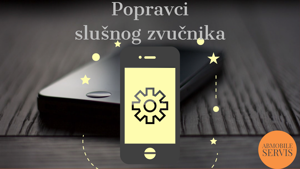 Servis slušnog zvučnika na iPhone-ima