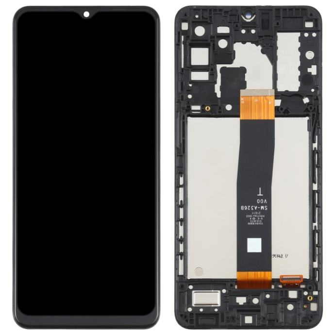 LCD+TOUCH+FRAME FOR SAMSUNG A32 4G, A325 ORIGINAL BLACK