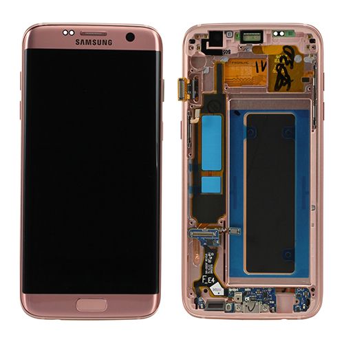 LCD+TOUCH+FRAME Samsung Galaxy S7 Edge Original Removed