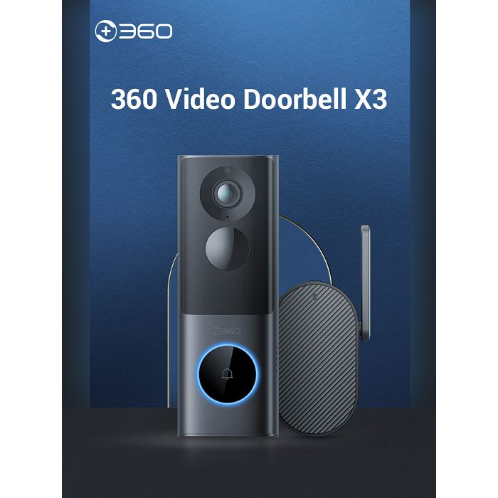 Qihoo 360 Video Doorbell X3