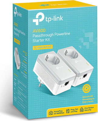 TP-link Passthrough Powerline  AV600 Starter Kit